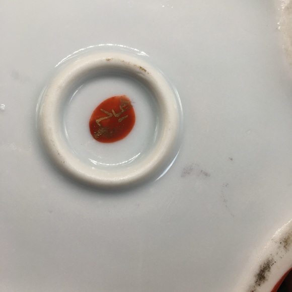 Antique Kutani Hand Painted Asian Floral Japanese CeramicTeapot Signed Meiji - Picture 6 of 9